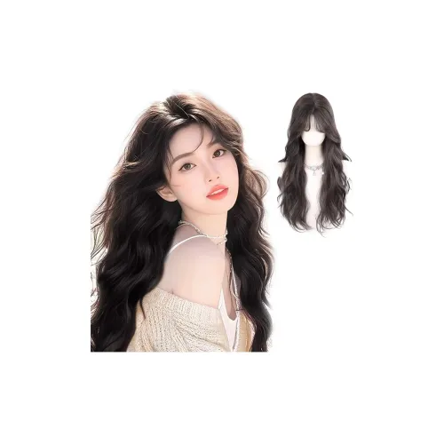 TIANKONGSHU Водная рябь Длинный Кудрявый Полная Голова Перука для Женщин
