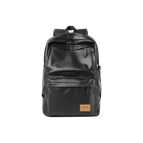 Jeep ПУ (полиуретан) Бизнес Коммутирование Рюкзак Стандартный Унисекс Черный