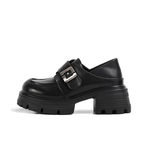 Old Meow Лоферы Черные Женские