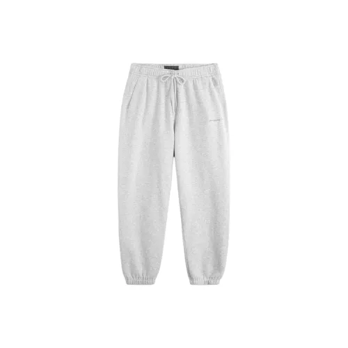 Abercrombie＆Fitch Вязаные спортивные брюки мужские светло-серые
