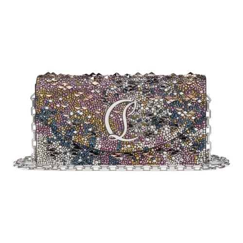 CL LUBOTING Loubi Замшевая сумка через плечо женская многоцветная