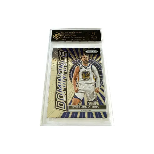 PANINI Stephen Curry Warriors Prizm Dominance Особенная карта Празднование Roaring Звезда карта 9 очков сертифицированные карточки 1 шт