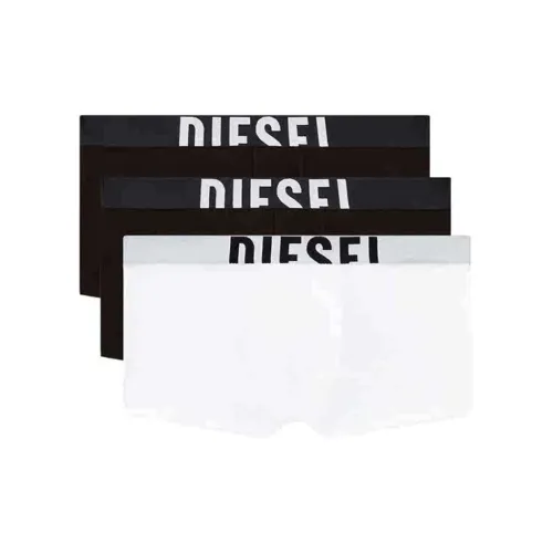 DIESEL 3 упаковки 2 черных + 1 белый мужские боксеры