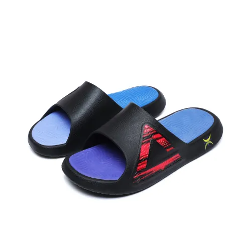 PEAK Attitude 7,0 Graffiti Slip-on Устойчивый к истиранию Амортизация Унисекс Красный Синий Несовпадающие