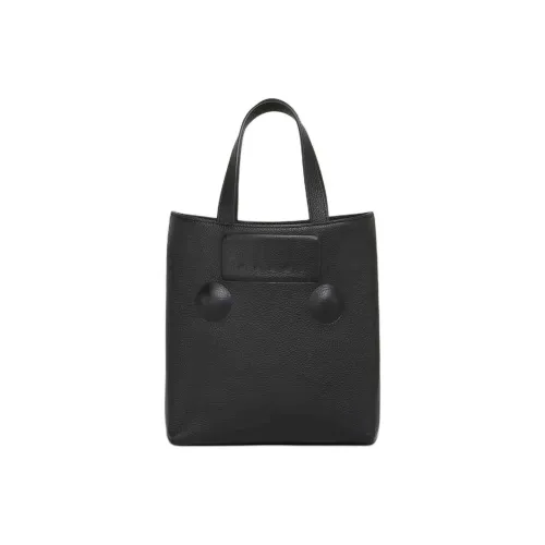 MARNI Trunkaroo Коровья кожа Тоут Сумка Сумка для покупок Сумка на плечо Сумка Маленькая Женская Черная