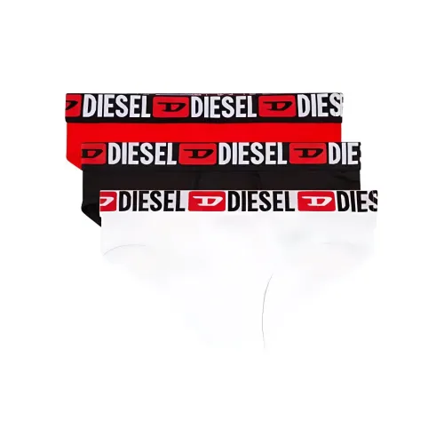 DIESEL 3 пачки красных + черных + белых женских трусиков-бикини