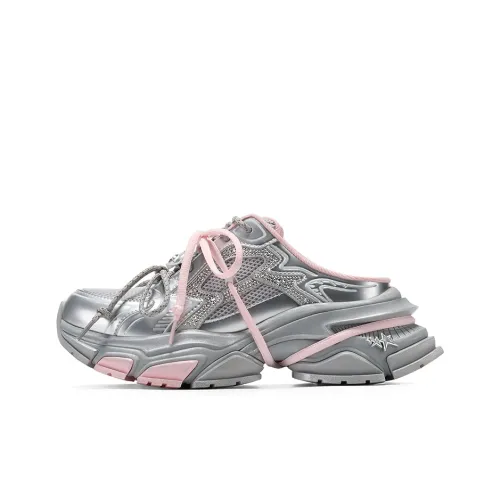 GG CC визуально увеличивает рост Slip On Домашние тапочки Женские