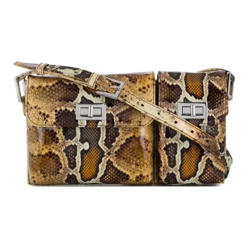 By Far Billy Коровья кожа Сумка на плечо Сумка Сумка через плечо Сумка через плечо Женская Умбра