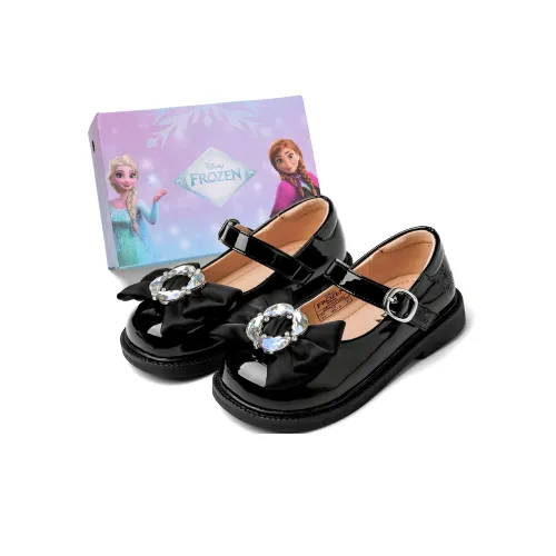 DISNEY FROZEN Серия Противоскользящая Анти-КИК Амортизация Устойчивая к износу Низкий Топ Детская кожаная обувь для малышей