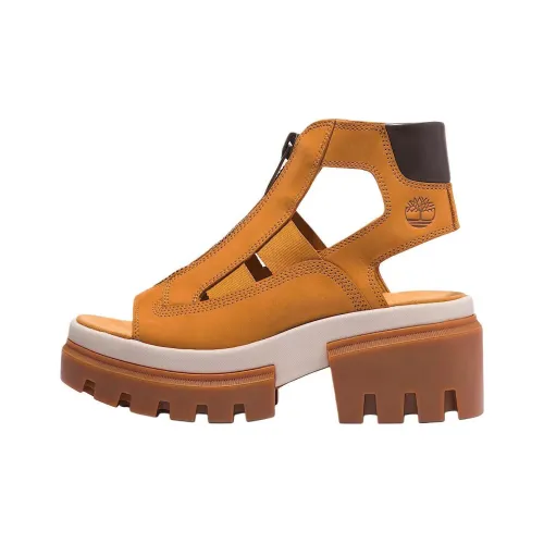 TIMBERLAND Everleigh Пляжные сандалии Желтые Женские