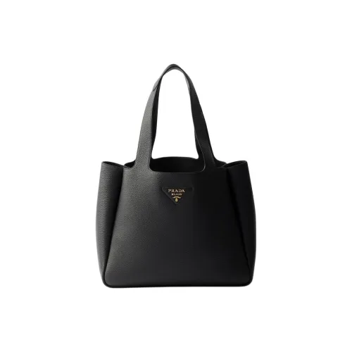 PRADA Сумка Tote из коровьей кожи сумка для покупок женская черная