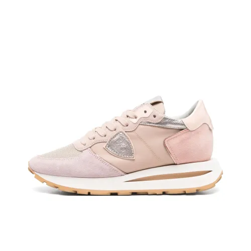 PHILIPPE MODEL Tropez Haute Low Топ Повседневная обувь Унисекс Розовый