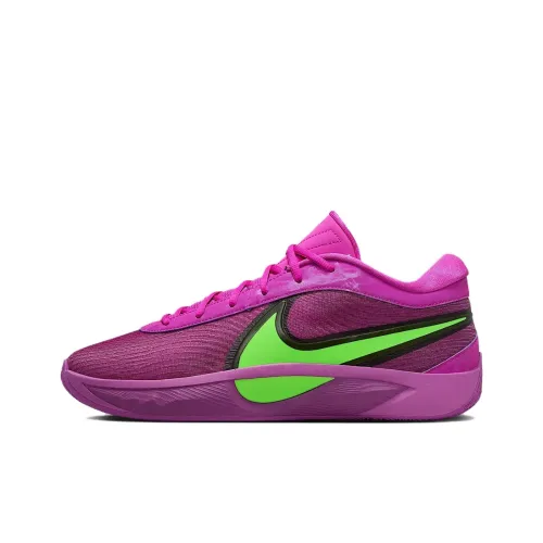 Nike Giannis Freak 6 Баскетбольные кроссовки Low Топ Фиолетовый Мужской