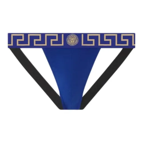 VERSACE Синий Мужской Стринг