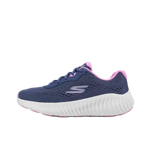 Skechers WOMEN'S GO Series Беговые кроссовки Низкий верх Синий Фиолетовый Женские