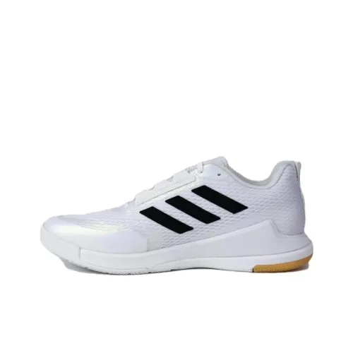 Adidas Novaflight Slip-resistant Abrasion-resistant Low-top Training Shoes Men's White Black Adidas Novaflight Противоскользящие Износостойкие Низкие Кроссовки для тренировок Мужские Белый Черный