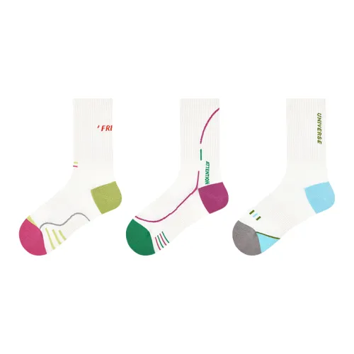 Vine Color Носки Crew Унисекс 3 Пачки Extreme Attitude