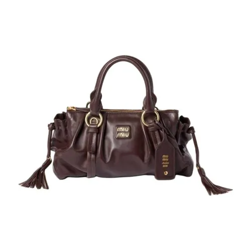 MIU MIU Сумка через плечо из кожи сумка женская Heatherwood