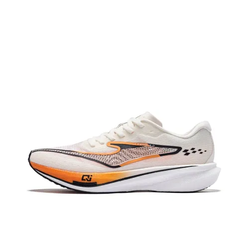 ERKE Extreme Wind 3,0 Амортизация Отскок Дышащий Низкий Топ Тренировочные Беговые Кроссовки Мужские Белый Черный Оранжевый