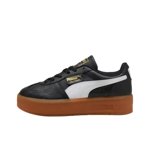 PUMA Palermo Slip-Resistant Низкие Кроссовки для Бега Женские Черные
