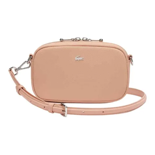 LACOSTE Сумка через плечо из ПВХ маленькая сумка на плечо женская розовая