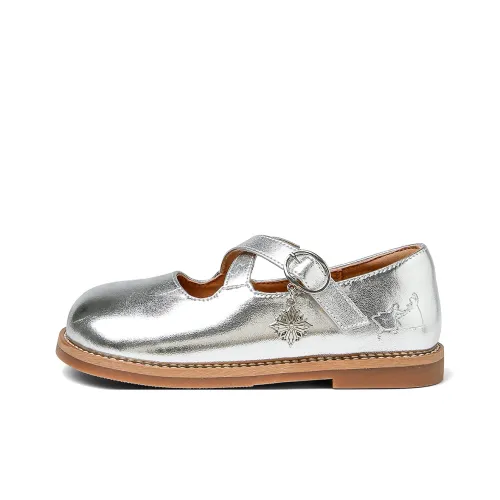 DISNEY FROZEN Серия Устойчивая к истиранию Противоскользящая Анти-КИК Детская кожаная обувь для детей в возрасте 3-7 лет