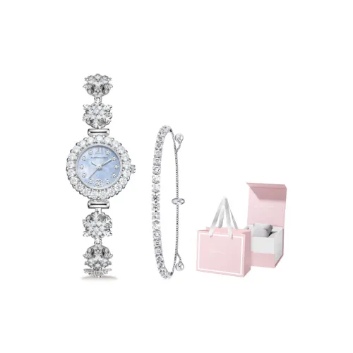 BCBGMAXAZRIA Кварцевый механизм Женские часы 31 мм Синие