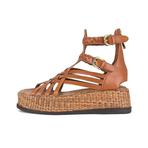 SAM EDELMAN NICKI one Ремень Сандалии Женские Коричневый