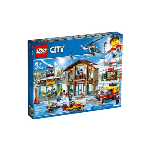 LEGO City Collection SKI Resort Конструкторы 806 шт. 60203