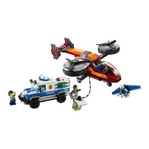 LEGO Воздух Police Ромб Heist Пластиковые конструкторы 301 600 шт. 60209