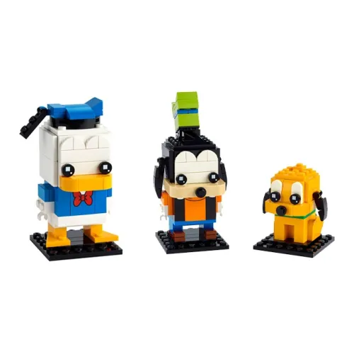 LEGO Disney BrickHeadz Дональд Дак Гуфи And Плуто Ограниченная серия строительные блоки 0-300 шт. номера 40377+40378