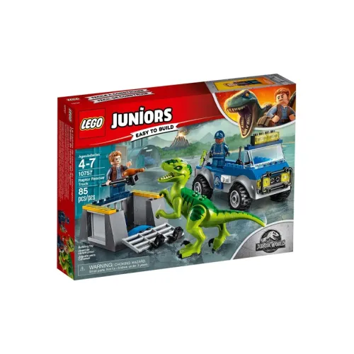 LEGO Велоцираптор Спасательный грузовик Пластиковые конструкторы 85 деталей 10757