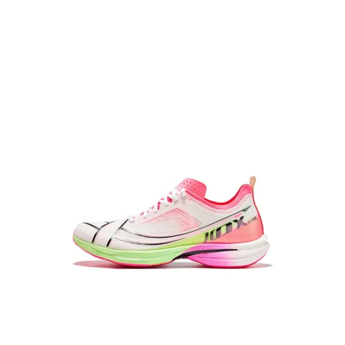 XTEP Детские беговые кроссовки Low Top Цифровой Розовый Призрачно-зеленый Kids