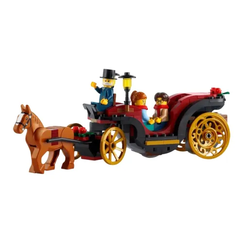 LEGO Зимний Carriage Journey Конструкторы 153 шт 3 шт Фигурки 40603
