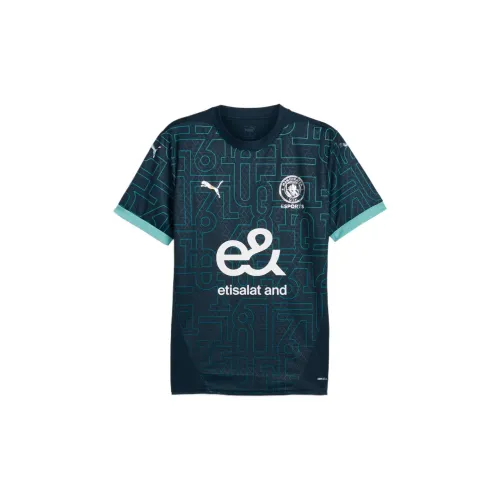 PUMA Manchester City EsportsDRYCELL E Спортивный костюм Мужской Морской синий Морской синий