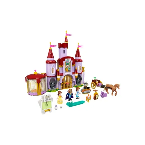 LEGO Disney Belle Beauty и Beast's Замок Пластиковые конструкторы 505 шт. 43196