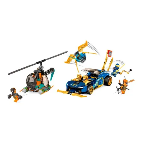 LEGO Phantom Ninja Collection Jia и NIA'S Гонки EVO Конструкторы 536 шт. 71776