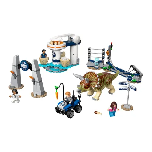 LEGO Jurassic World Collection Разозленный Трицератопс Пластиковые конструкторы 301 600 шт. 75937