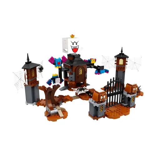 LEGO Супер Марио Shy Ghost King And Haunted House Expansion Level Конструкторы из пластика 431 шт. 71377