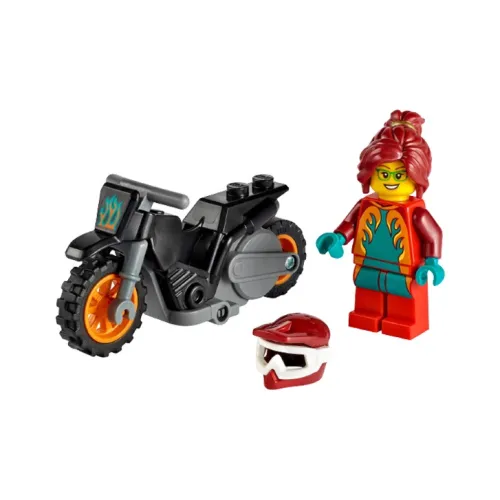 LEGO City Collection Пламя CHIEF'S Stunt Мотоцикл Пластиковые конструкторы 11 шт. 60311