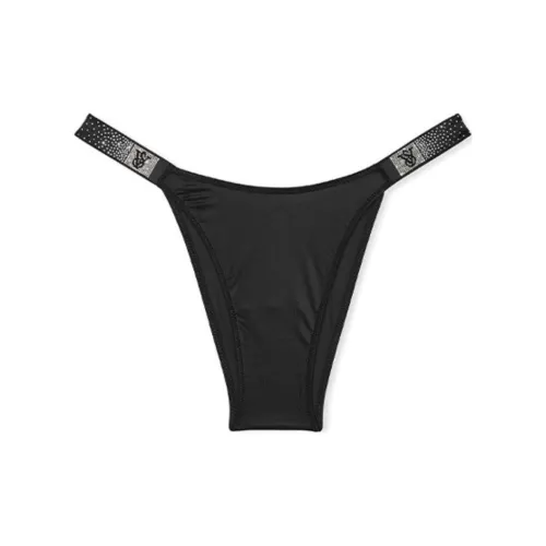Victoria's Secret 1 упаковка черные женские трусы-бикини