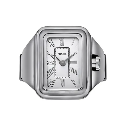 FOSSIL Наручные часы Кварцевый механизм Нержавеющая сталь Ремешок 14 мм Серебристый циферблат Женские часы
