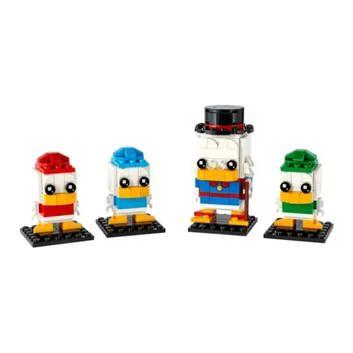 LEGO Brickheadz Коллекция Disney Скрудж Хьюи Дьюи Луи Конструкторы 340 шт. 40477