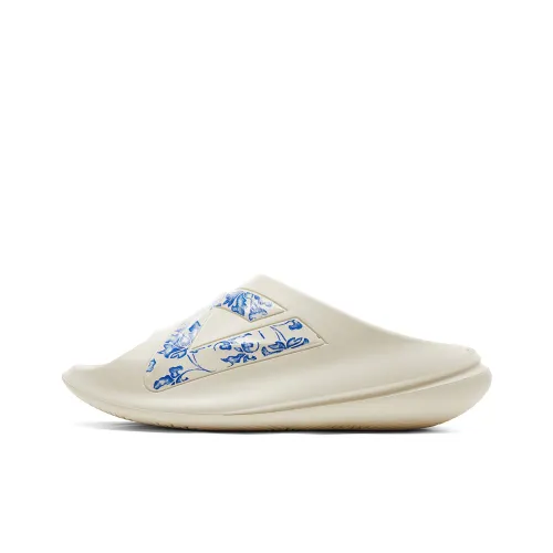 PEAK Slip-resistant Abrasion-resistant Cushioning Слипоны Мужской Холст Белый Синий