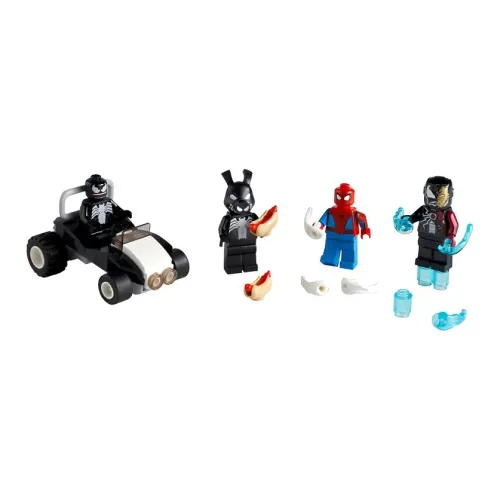 LEGO Super Hero Collection Marvel Spider Man VS Venom Plush Toy Набор Конструкторы 63 шт. 40454