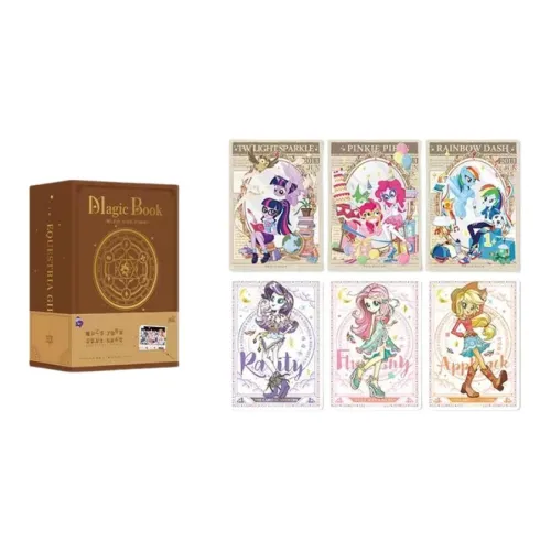 KAYOU Мой маленький пони Волшебный BOOK Дружба Sound Взрывной Карточки IP Аниме Карточки Целая коробка