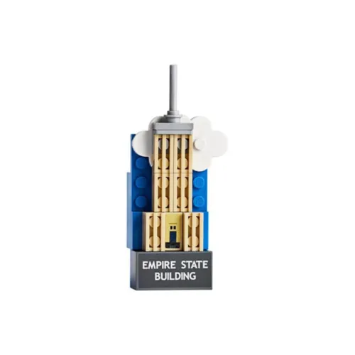 LEGO Empire State Building Магнитный Наклейка Пластиковые конструкторы 26 шт. 854030