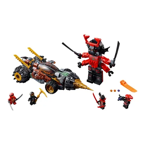 LEGO Phantom Ninja Collection Природный Гигантский Дрель Танк Конструкторы 587 элементов 70669