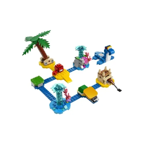 LEGO Super Mario Collection Король OF The Koopas' Пляж Expansion Levels Конструкторы 229 шт. 71398