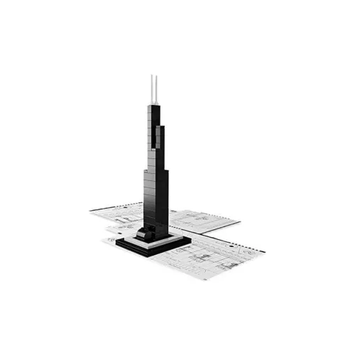 LEGO Архитектура Willis Tower Конструкторы 69 шт. 21000 ABS пластик